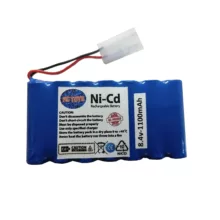 باتری ماشین کنترلی مدل RCT-8.4v-1100-SM به همراه سوکت TAMYA دوپین