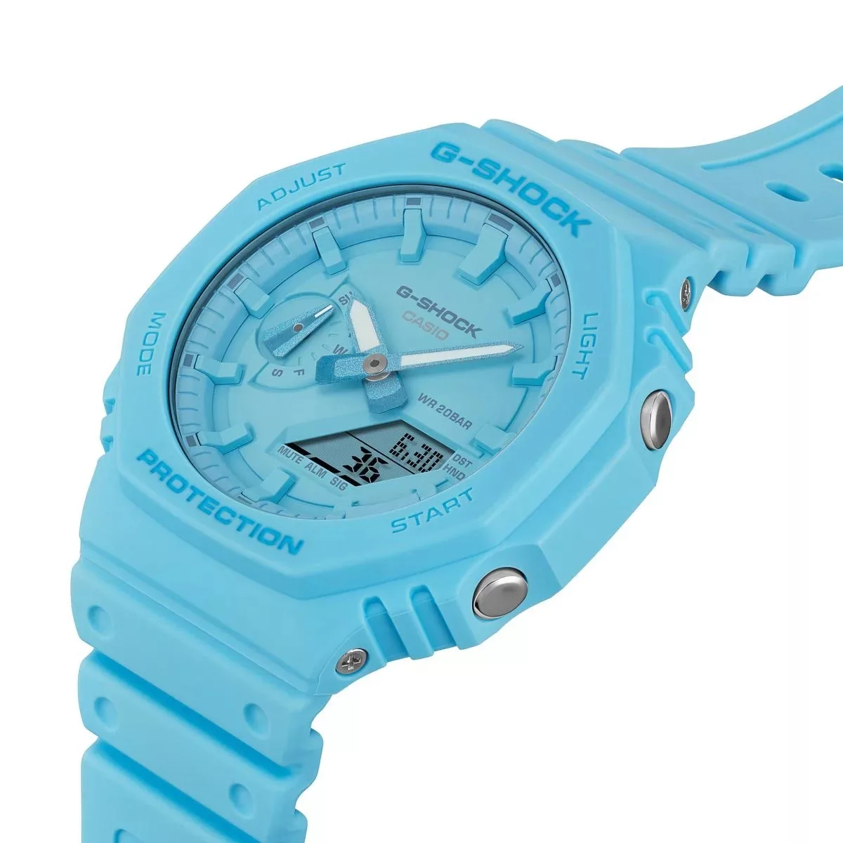 ساعت مچی عقربهای کوارتز کاسیو مدل CASIO-GA-2100-2A2DR