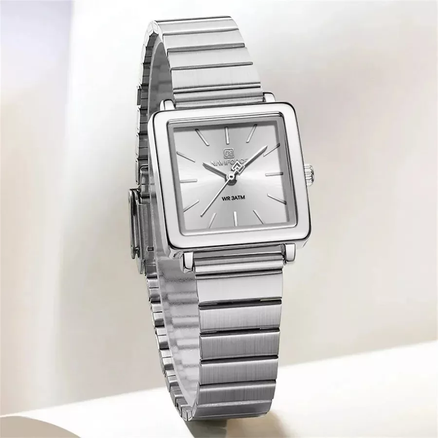 ساعت مچی عقربه‌ای کوارتز زنانه نیوی فورس مدل NF5048SWS