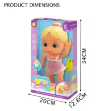 عروسک مدل شناگر ارتفاع 30 سانتیمتر