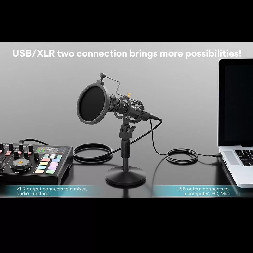 میکروفن داینامیک مائونو مدلO AU-HD300T