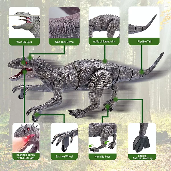 ربات کنترلی مدل دایناسور دودزا کد SM150