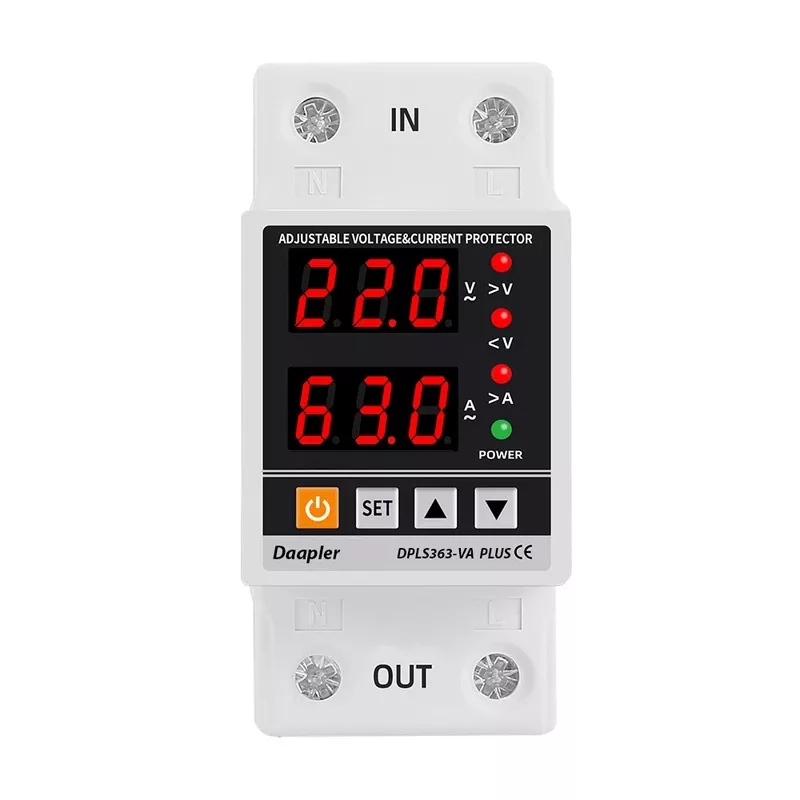 محافظ ولتاژ و جریان 63 آمپر مدل PRD 63V/A