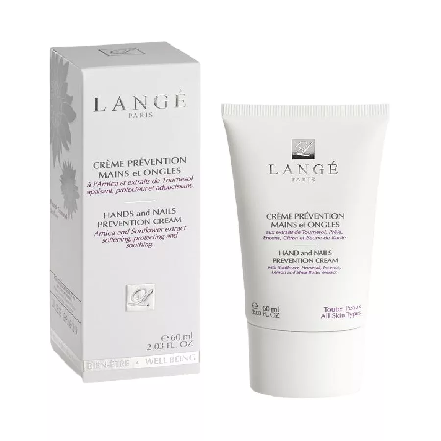 کرم ضد چروک دست و ناخن لانژه مدل 21506 حجم 60 میلی لیتر