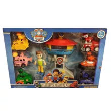 ماشین بازی طرح سگ های نگهبان مدل برج مجموعه 8 عددی