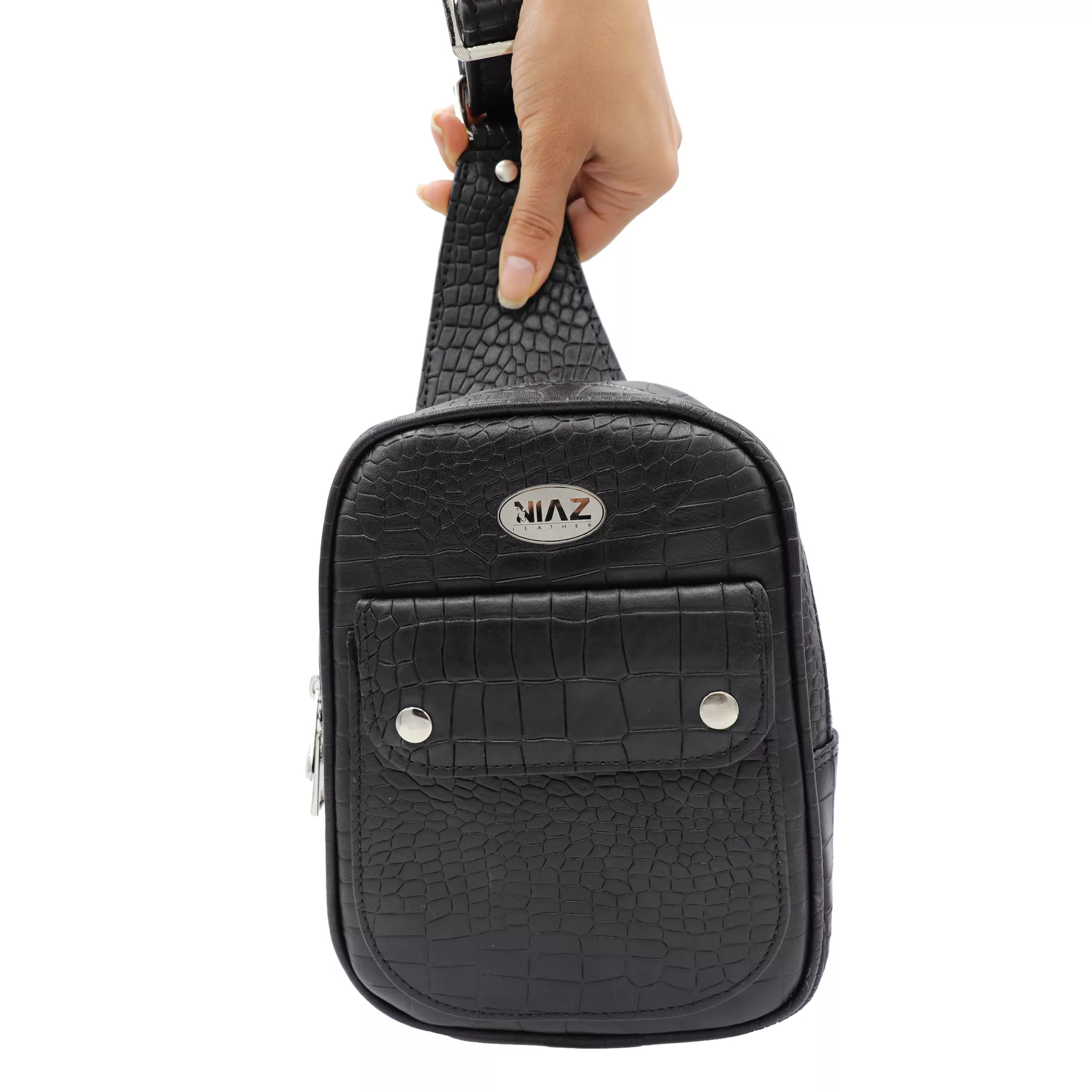 کوله پشتی نیاز چرم مدل NZ2205-ME