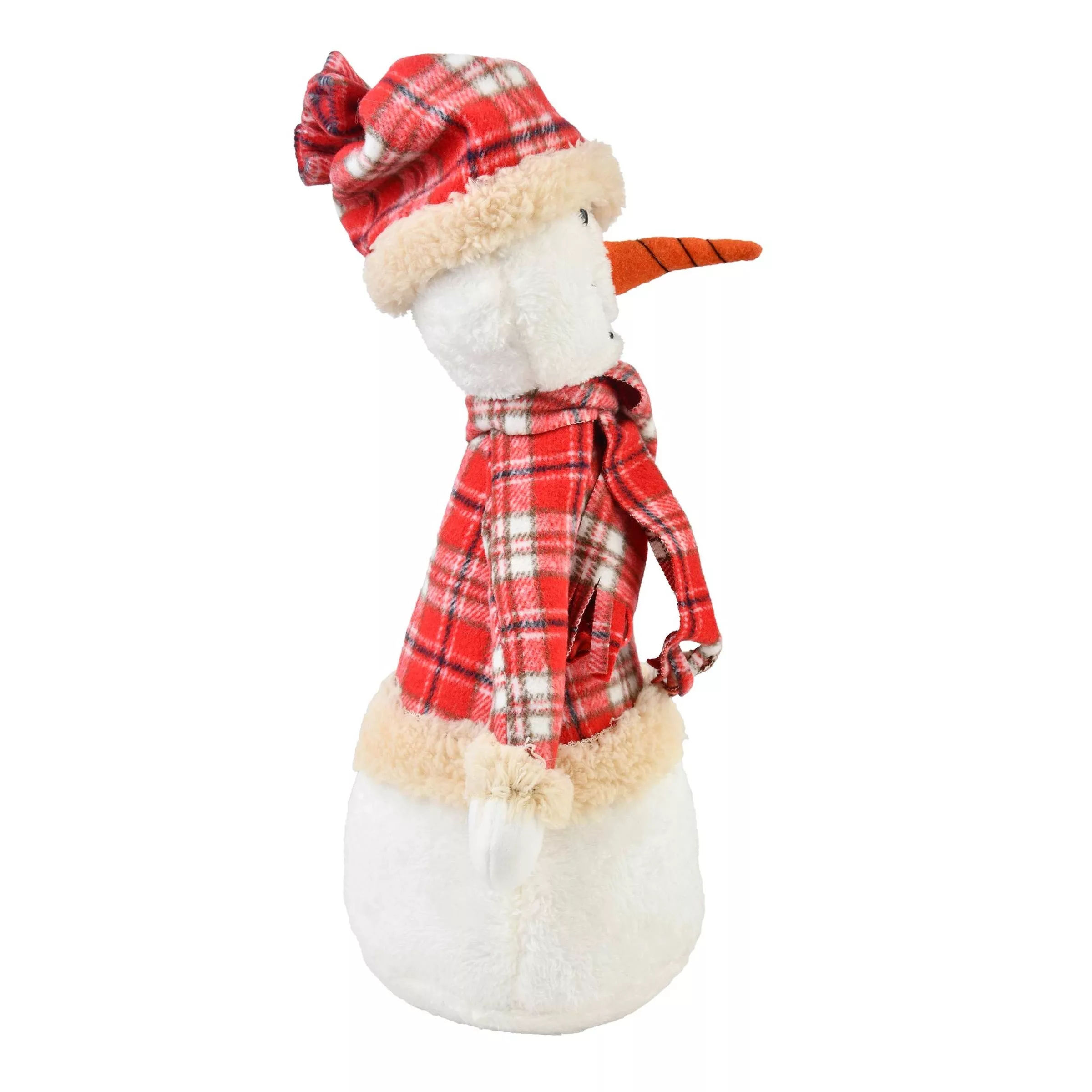 عروسک طرح آدم برفی مدل MDSS-AU4359 ارتفاع 40 سانتی متر