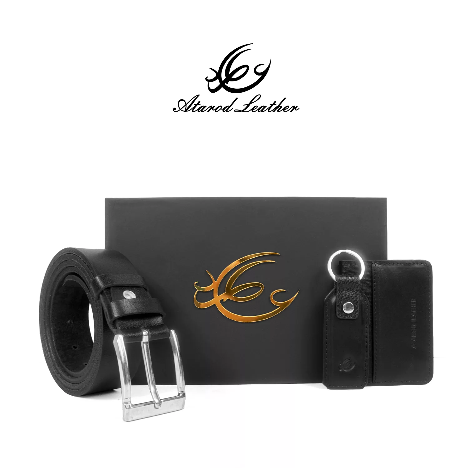 ست هدیه چرم عطارد مدل چرم طبیعی کد A72