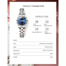 ساعت مچی عقربهای زنانه مدل کوارتز کلاسیک طرح تراش الماسی کد C1.6