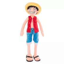 عروسک مدل انیمه وان پیس طرح لوفی ارتفاع 60 سانتی متر