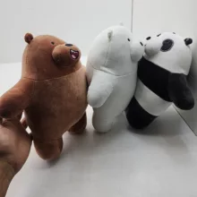 عروسک ناب سل مدل خرس های کله فندقی مجموعه 3 عددی