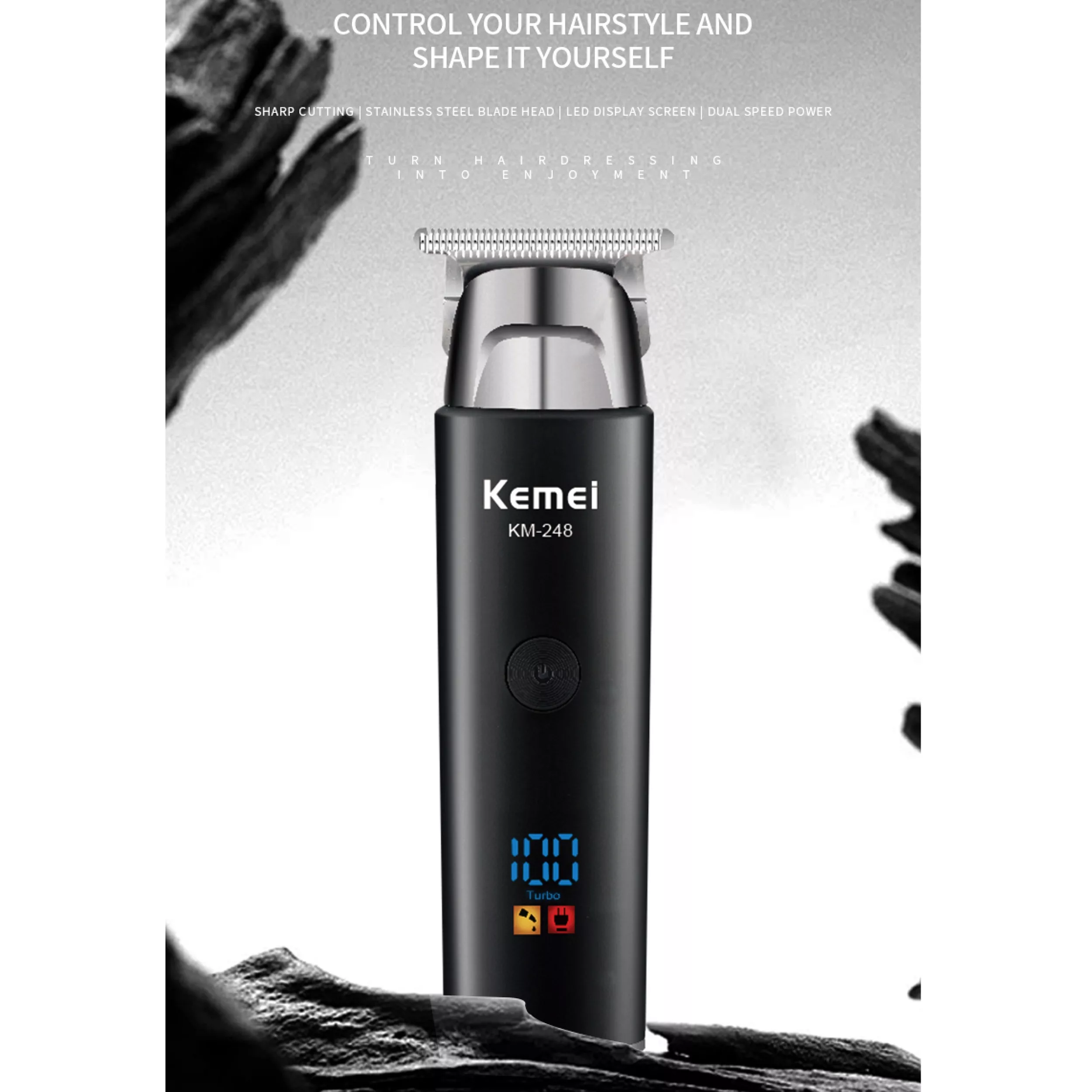 ماشین اصلاح موی سر و صورت شارژی کیمی مدل km-248