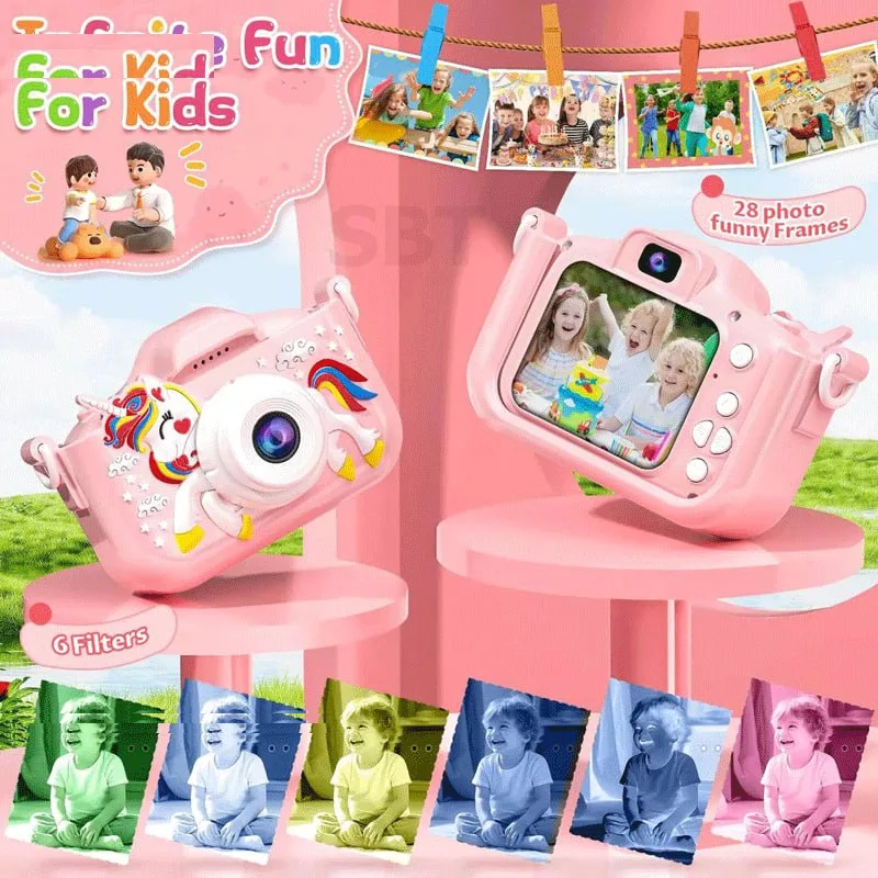 دوربین دیجیتال طرح اسب تک شاخ مدل Cute Unicorn