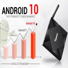 اندروید باکس تانیکس مدل 4/64- TX6S به همراه کیبورد هوشمند تاچ پد