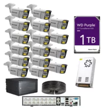 سیستم امنیتی مدل CAMERA 16 – AXESSLINK مجموعه 16 عددی