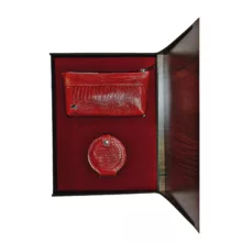 ست هدیه زنانه سرزمین چرم مدل 3943