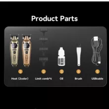 ماشین اصلاح موی سر و صورت شارژی کیمی مدل km-1576