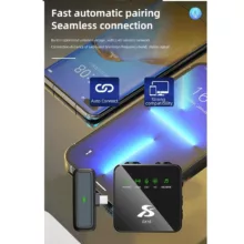 ست میکروفن بی سیم مدل SX10 با درگاه اتصال Type-c