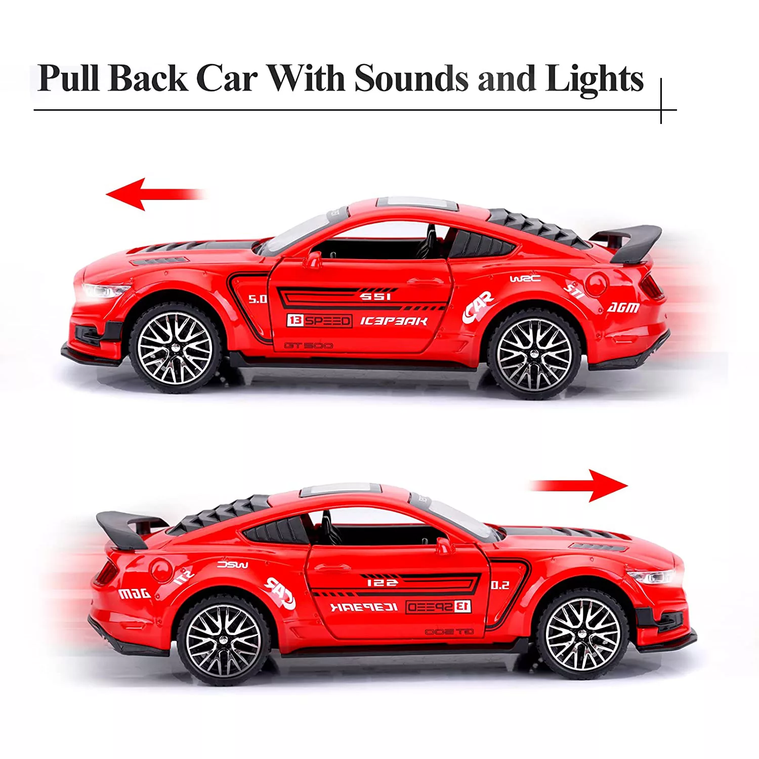 ماشین بازی چه ژی مدل فورد MUSTANG GT500