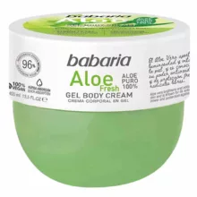 کرم ژل بدن باباریا مدل آلوِئه ورا  حجم 400 میلی لیتر