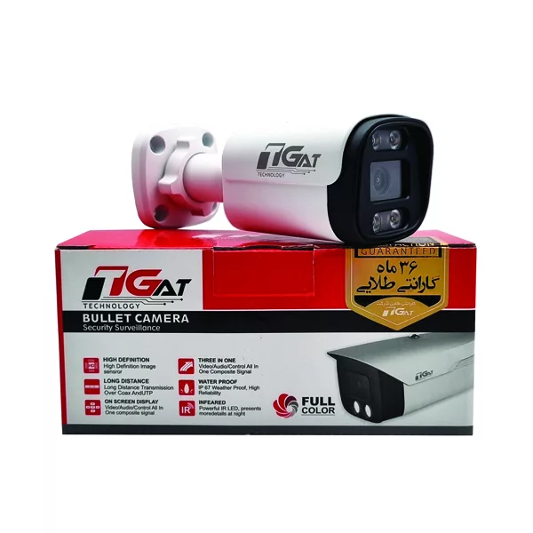 دوربین مداربسته آنالوگ تیگیت مدل TGT-AW553-C3