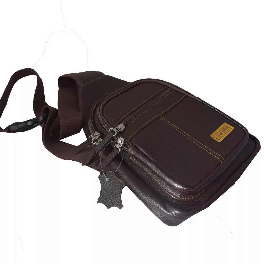 کیف کراس بادی مدل 77 چرم طبیعی
