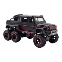 ماشین بازی ناب سل مدل فنردار فلزی بنز آفرود AMG G63 6×6