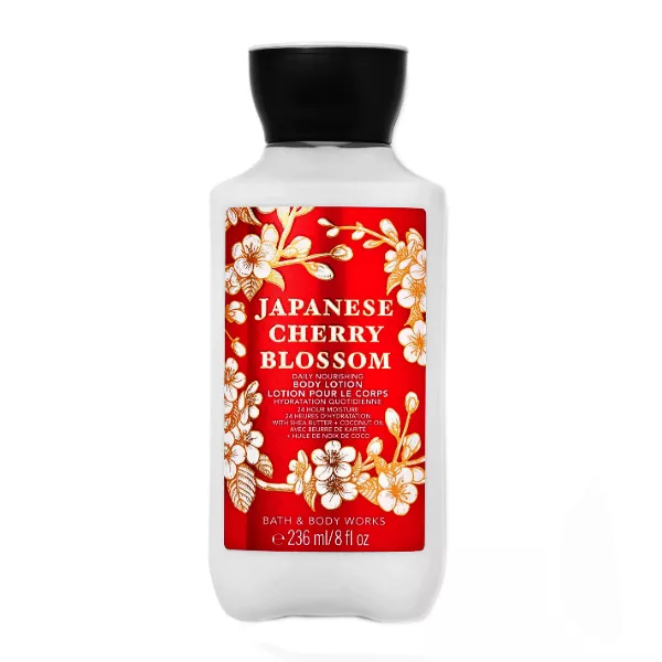 لوسیون بدن بث اند بادی ورکز مدل Japanese Cherry Blossom حجم 236 میلی لیتر