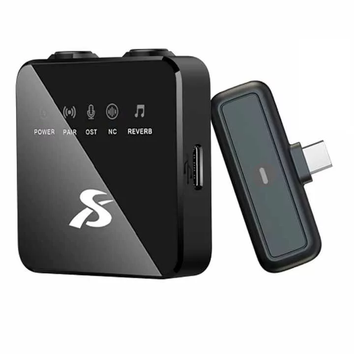 ست میکروفن بی سیم مدل SX10 با درگاه اتصال Type-c