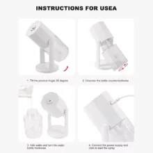 دستگاه بخور و رطوبت ساز سرد مدل چندظلعی