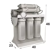 دستگاه تصفیه کننده آب سی سی کا مدل Korea-edition3800 به همراه فیلتر تصفیه آب کد 3s مجموعه سه عددی
