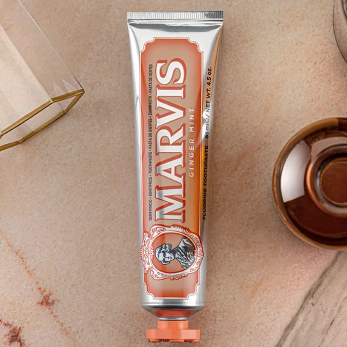 خمیر دندان مارویس مدل Ginger Mint حجم 85 میلی لیتر