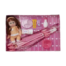 عروسک بیبی بورن طرح نوزاد مدل VSD20-1 ارتفاع 35 سانتی متر