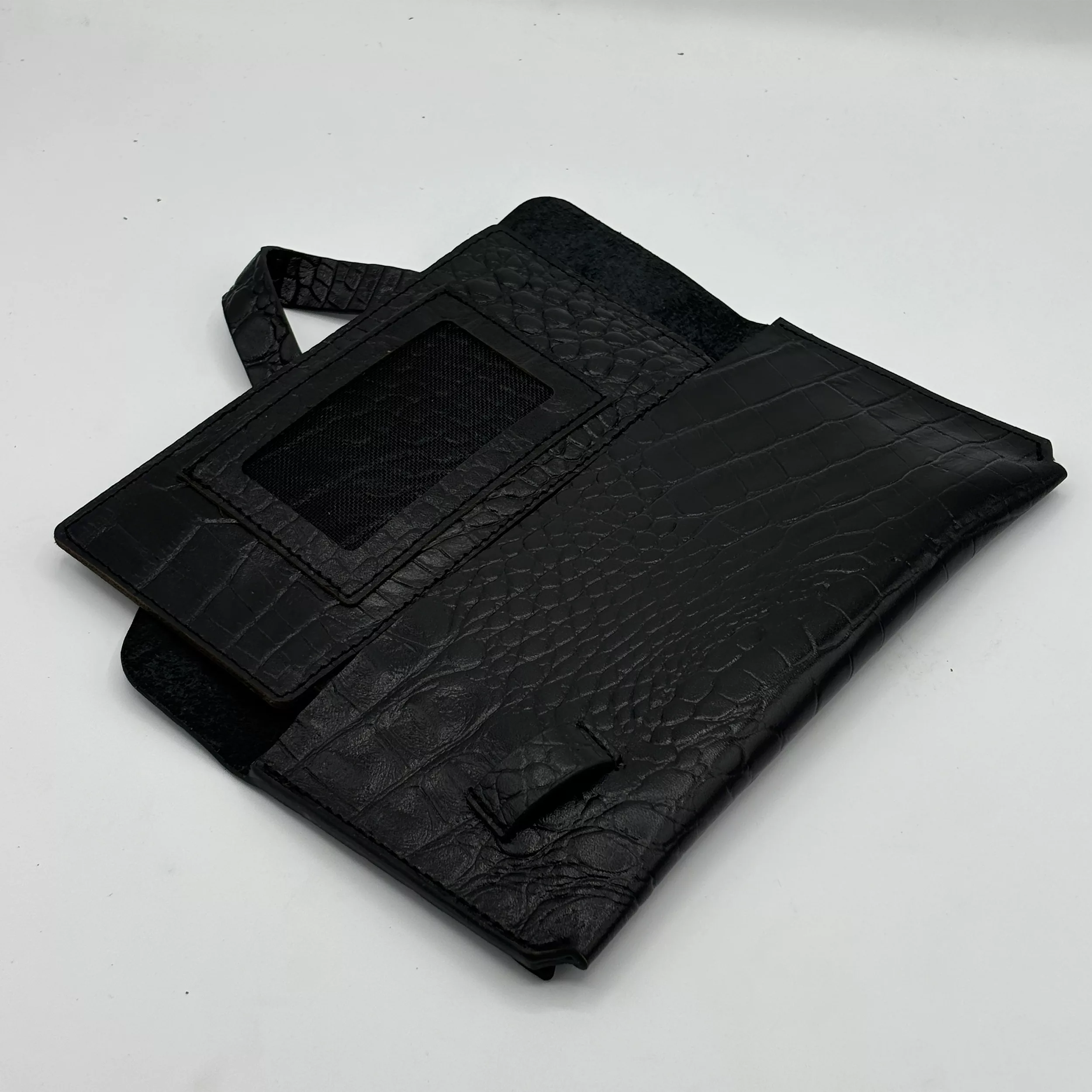 کیف پول چرم آسو مدل باراباس