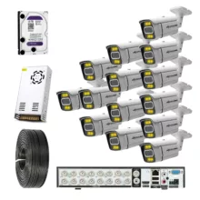 سیستم امنیتی مدل FULL KIT AHD 13 CCTV –