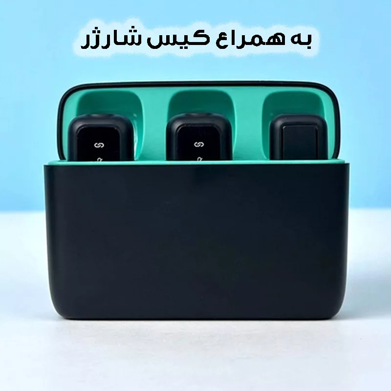 ست میکروفن بی سیم مدل SX6 Lightning بسته 3 عددی