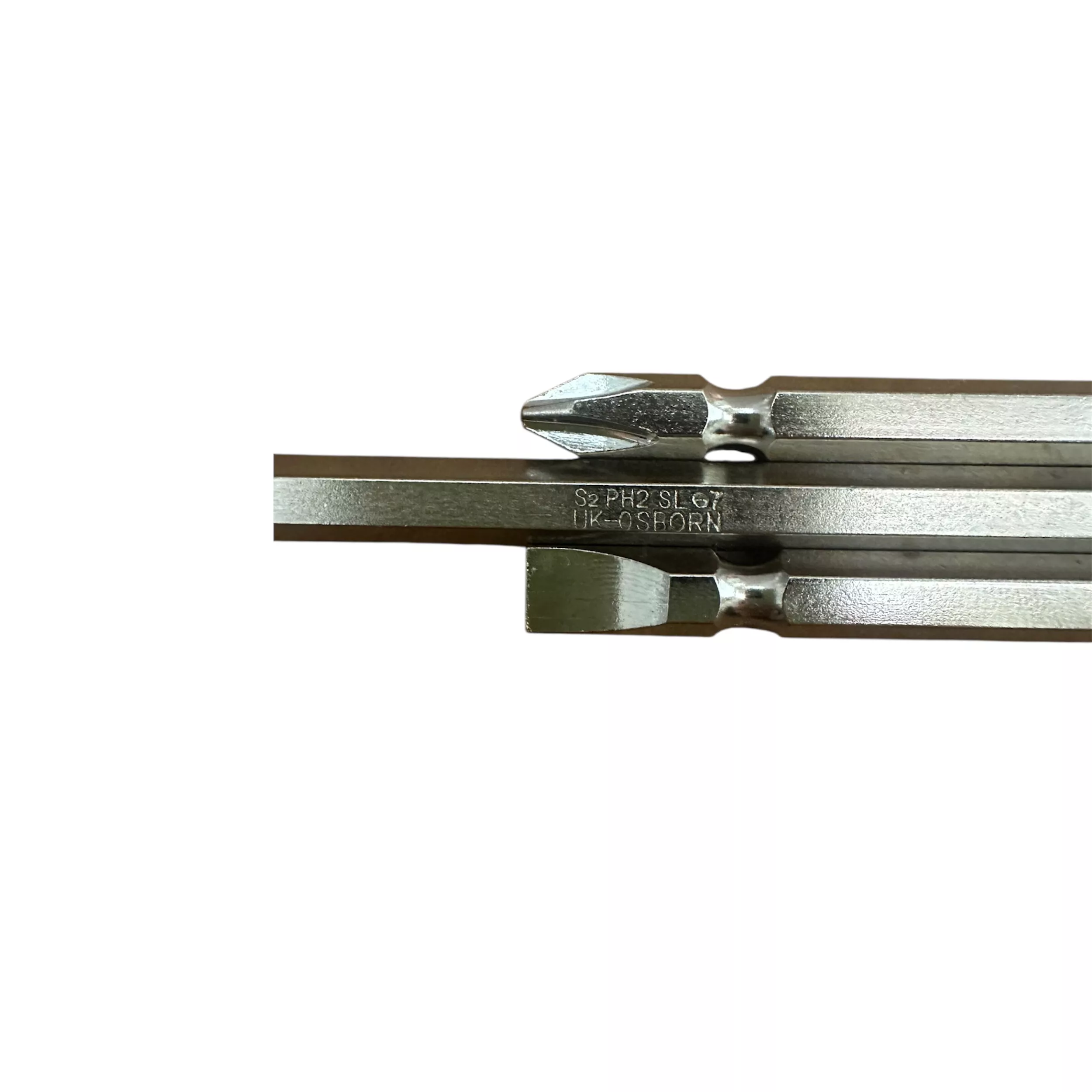 سری پیچ گوشتی یک سر چهار سو یک سر دو سو مدل PH2×SL7 سایز 100 میلی متر مجموعه 10 عددی