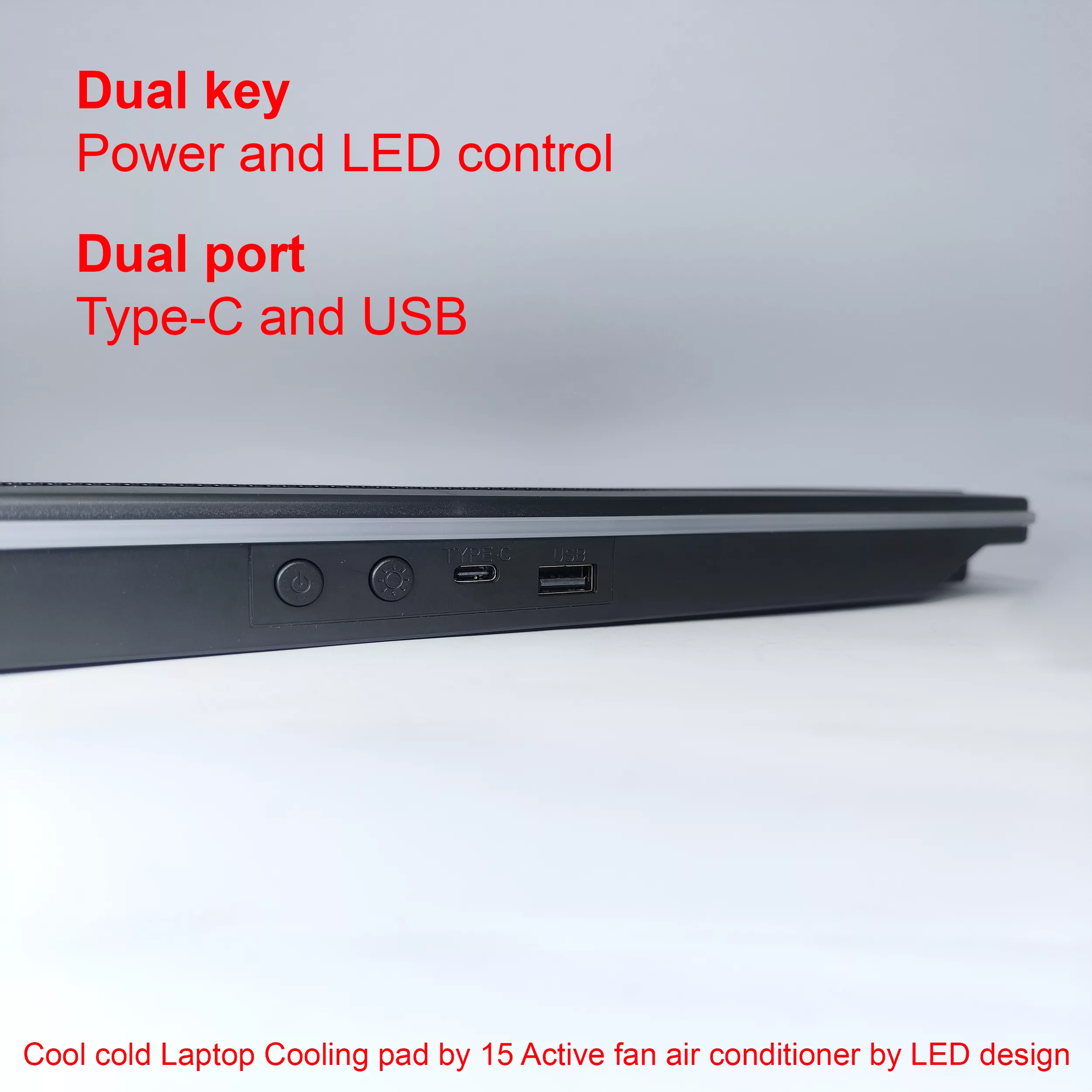 پایه خنک کننده  لپ تاپ کول کلد مدل F15