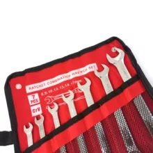 آچار یکسر تخت یکسر جغجغه ای مدل SET_7 مجموعه 7 عددی