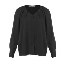 شومیز زنانه سرژه مدل 207351 رنگ مشکی