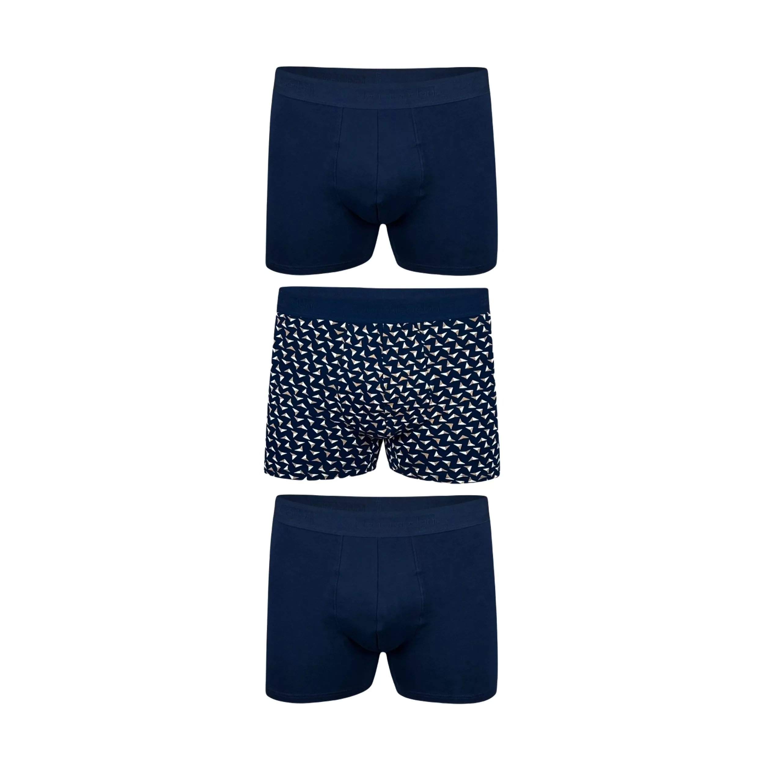 شورت مردانه دن الگدن مدل DOMUWPB43-PK بسته 3 عددی