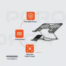 پایه نگهدارنده لپ تاپ پرودو مدل PD-HSM09-SL