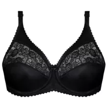 سوتین زنانه شاندرمن مدل Adonis فنردار کد 5080-2240-04 رنگ مشکی