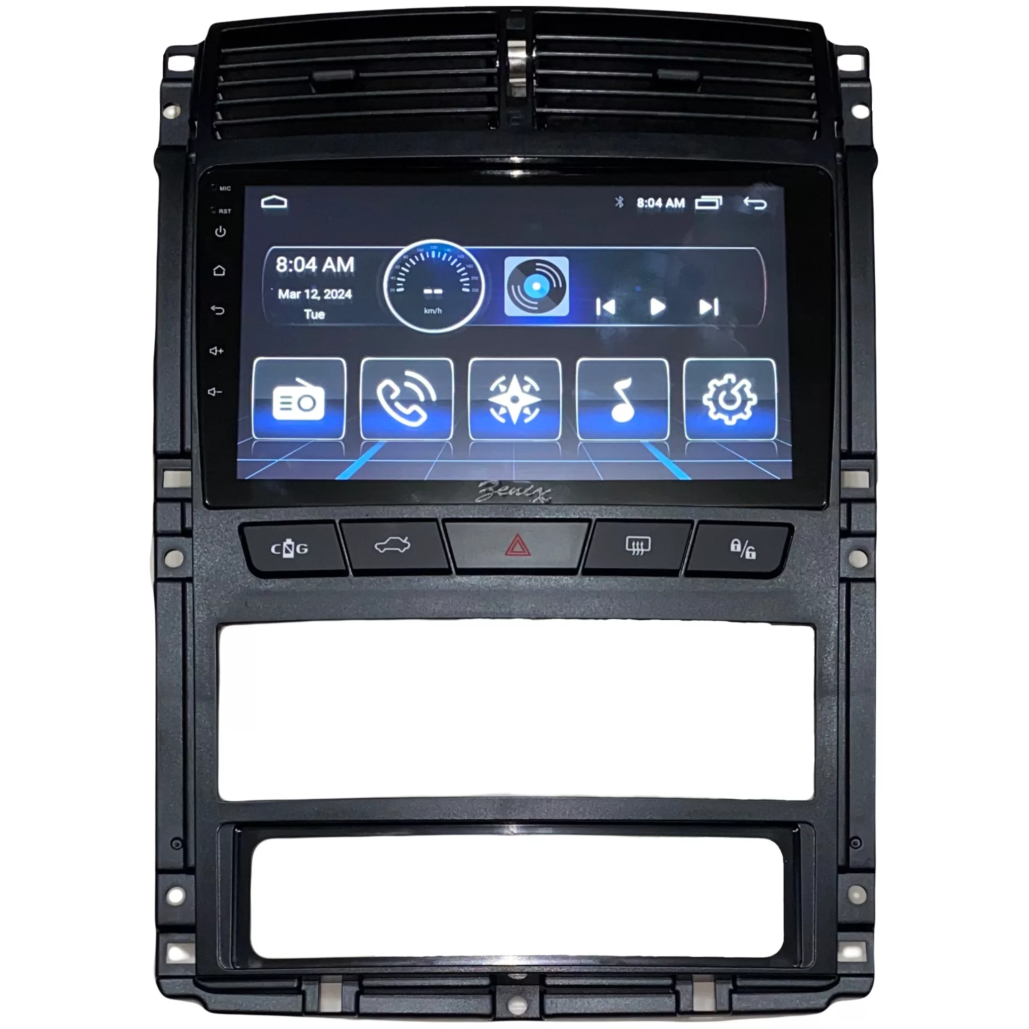 پخش کننده تصویری خودرو بنیکس کد 0168 مناسب برای پژو پارس