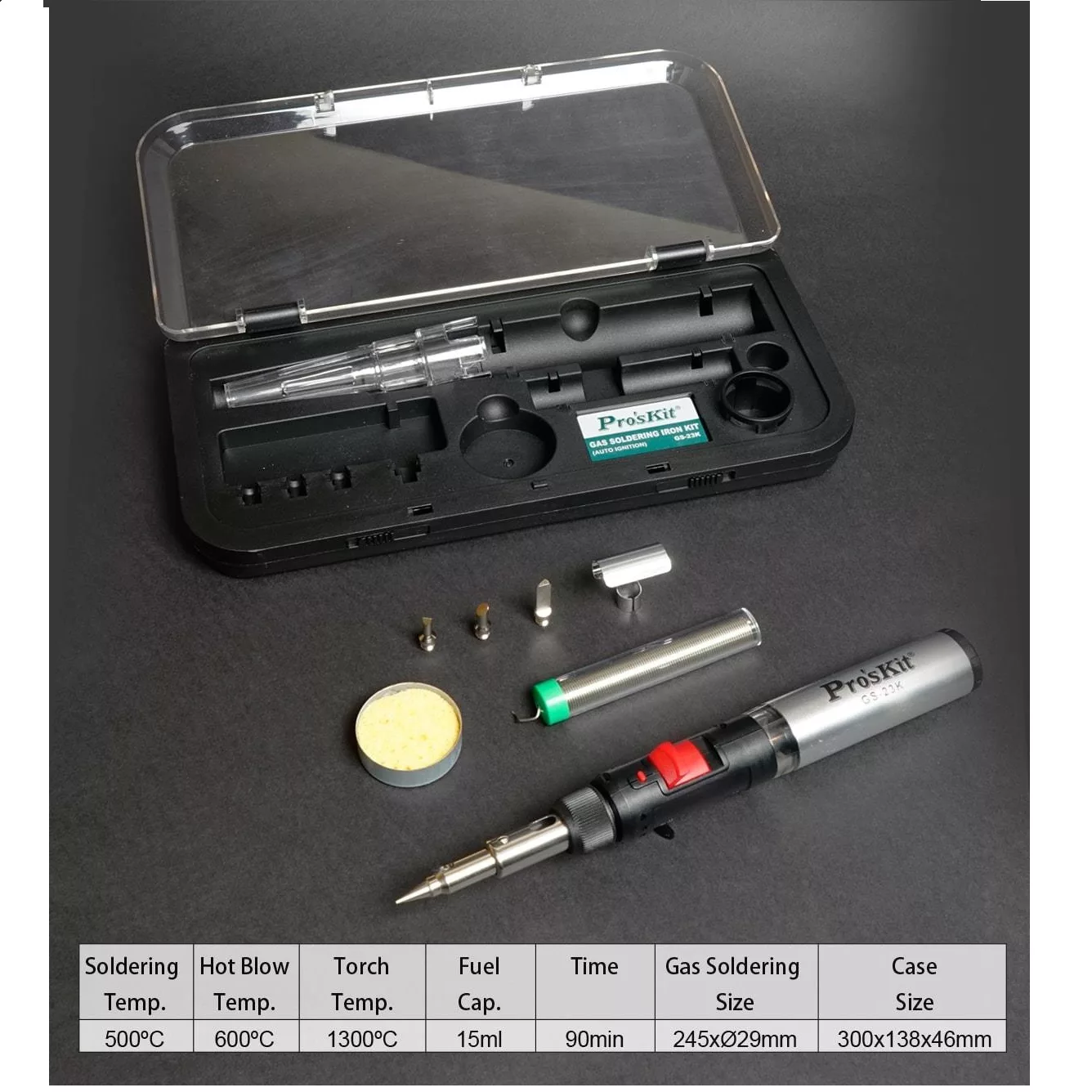 هویه گازی پروسکیت مدل GS-23K