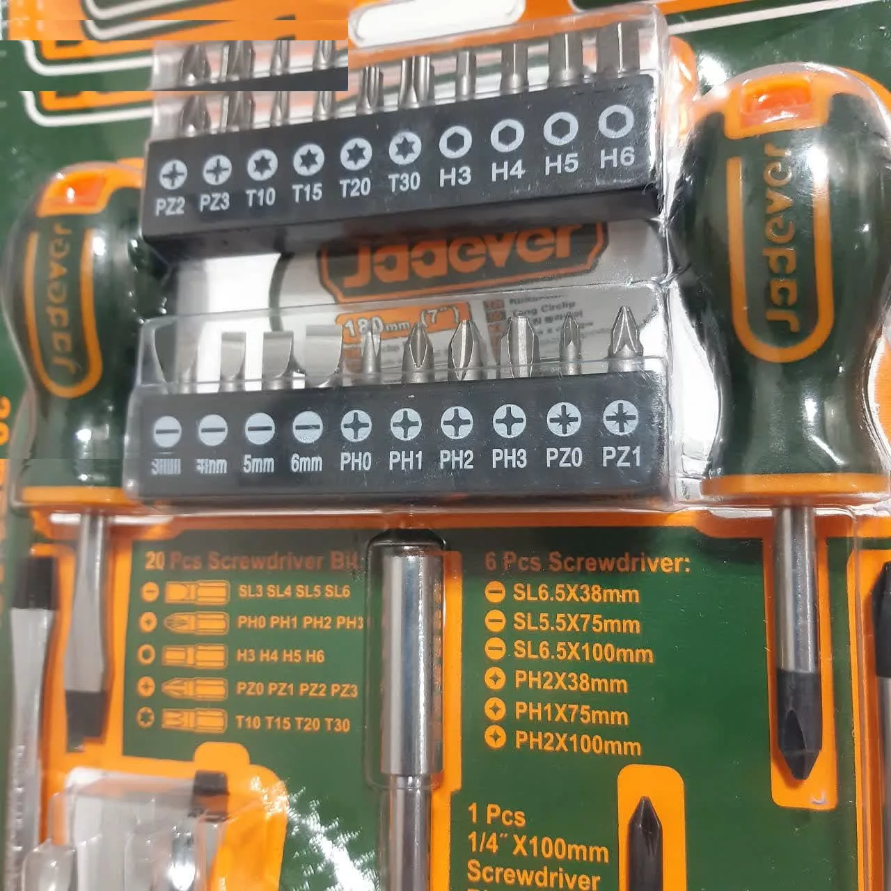 پیچ گوشتی جاداور مدل 69U5906 مجموعه 30 عددی
