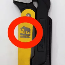 آچار لوله گیر مدل الفنت کد YP-W-02INCH سایز 2 اینچ