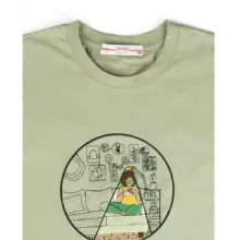 تی شرت آستین کوتاه زنانه مدل SB-SS-3180