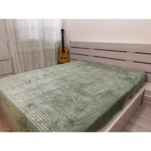 پتو مسافرتی مدل پلیسه دونفره سایز 220x200سانتی متر