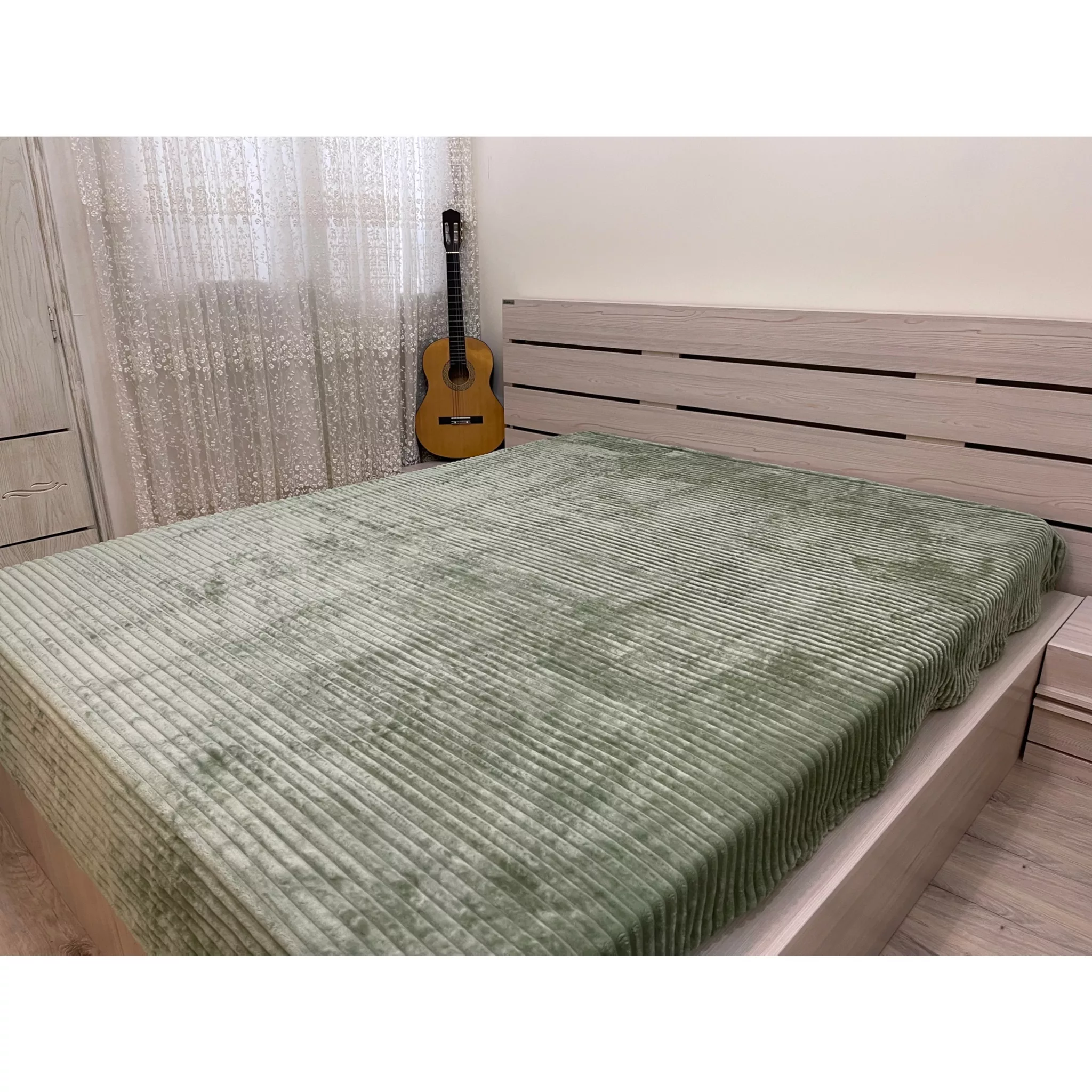 پتو مسافرتی مدل پلیسه دونفره سایز 220x200سانتی متر